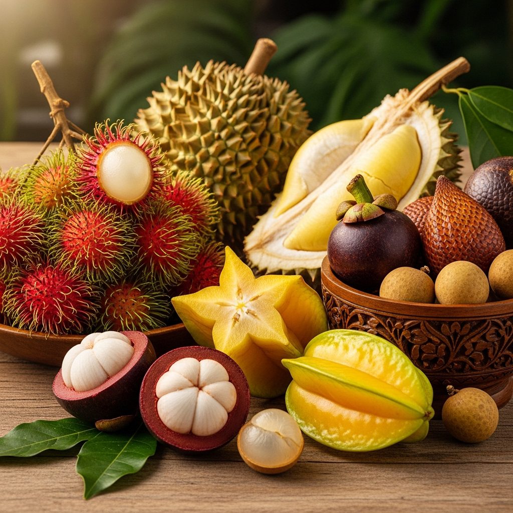 Frutas Asiáticas Exóticas: Sabores Únicos Que Encantam o Mundo